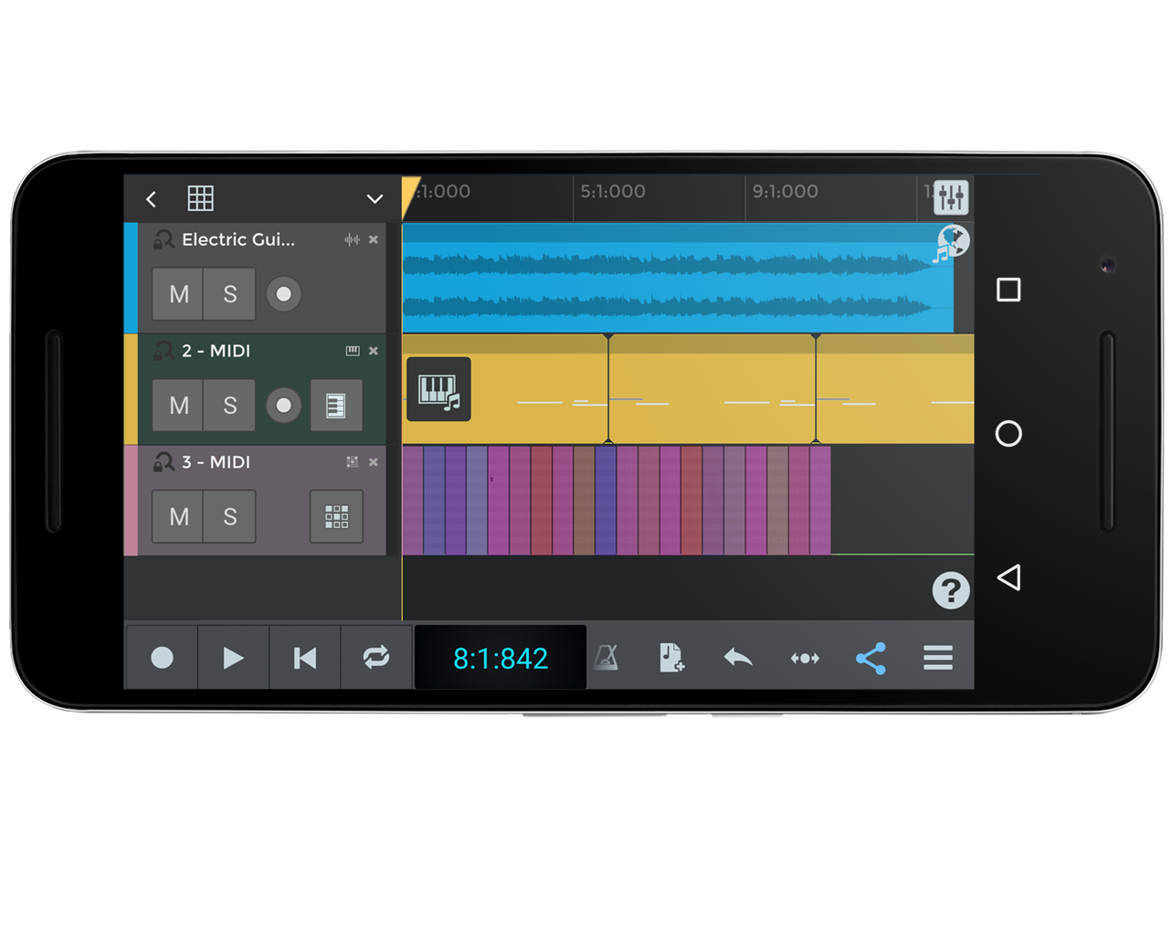 n track studio for android
